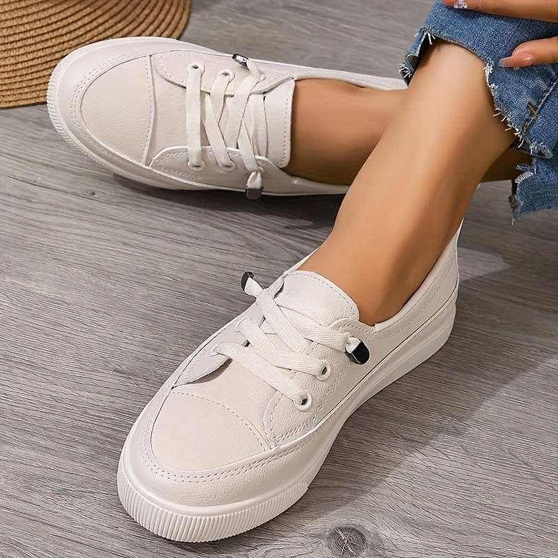 Liva Sneakers – Czysta biel, czysty styl