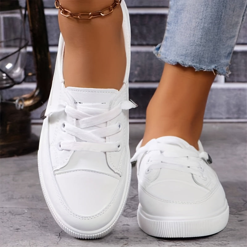 Liva Sneakers – Czysta biel, czysty styl