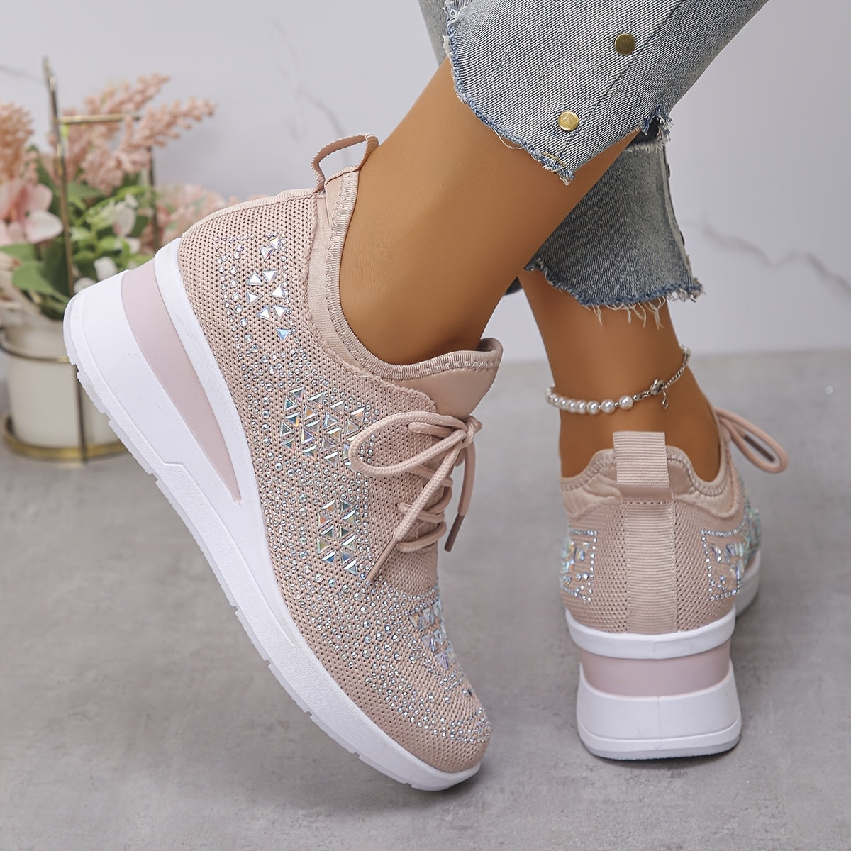 Buty Sportowe Glamy – Komfort w blasku stylu