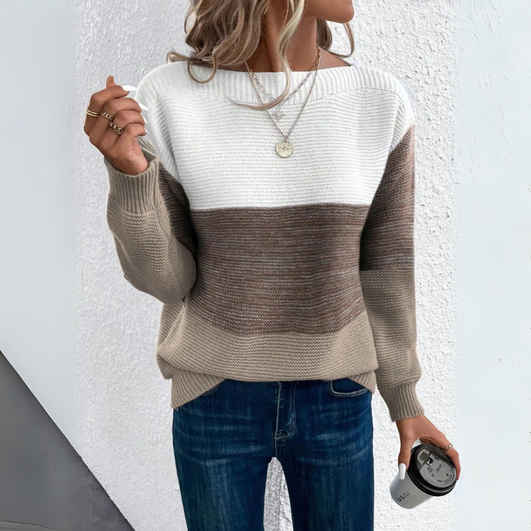 Viola Sweater – Sweter w pastelowych odcieniach