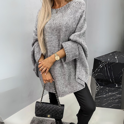 Rósa Sweater – Komfort w romantycznym wydaniu