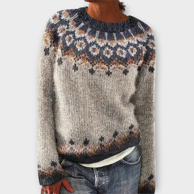 Freja Sweater – Kolorowa radość w nordyckim wydaniu