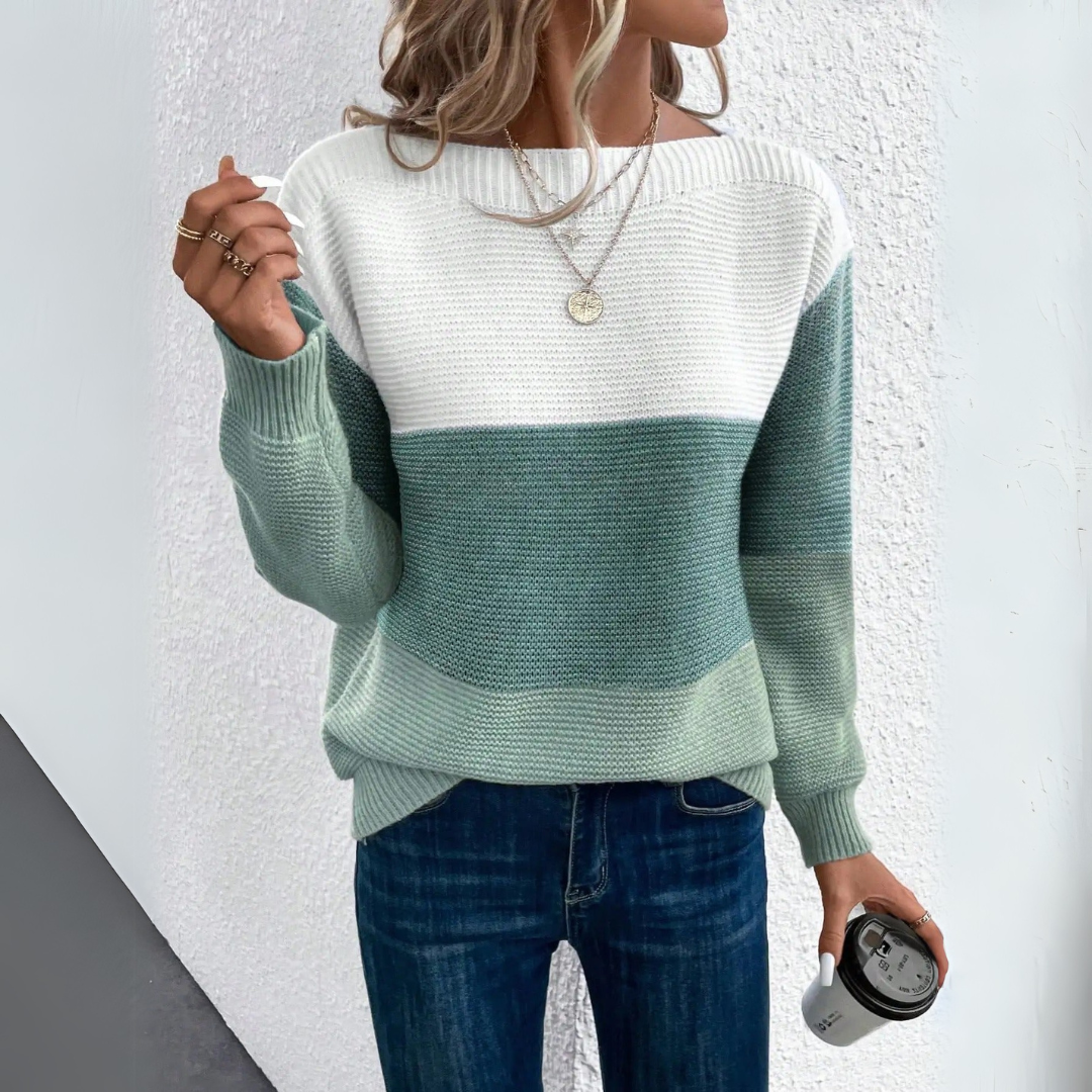 Viola Sweater – Sweter w pastelowych odcieniach