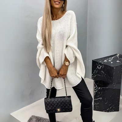Rósa Sweater – Komfort w romantycznym wydaniu