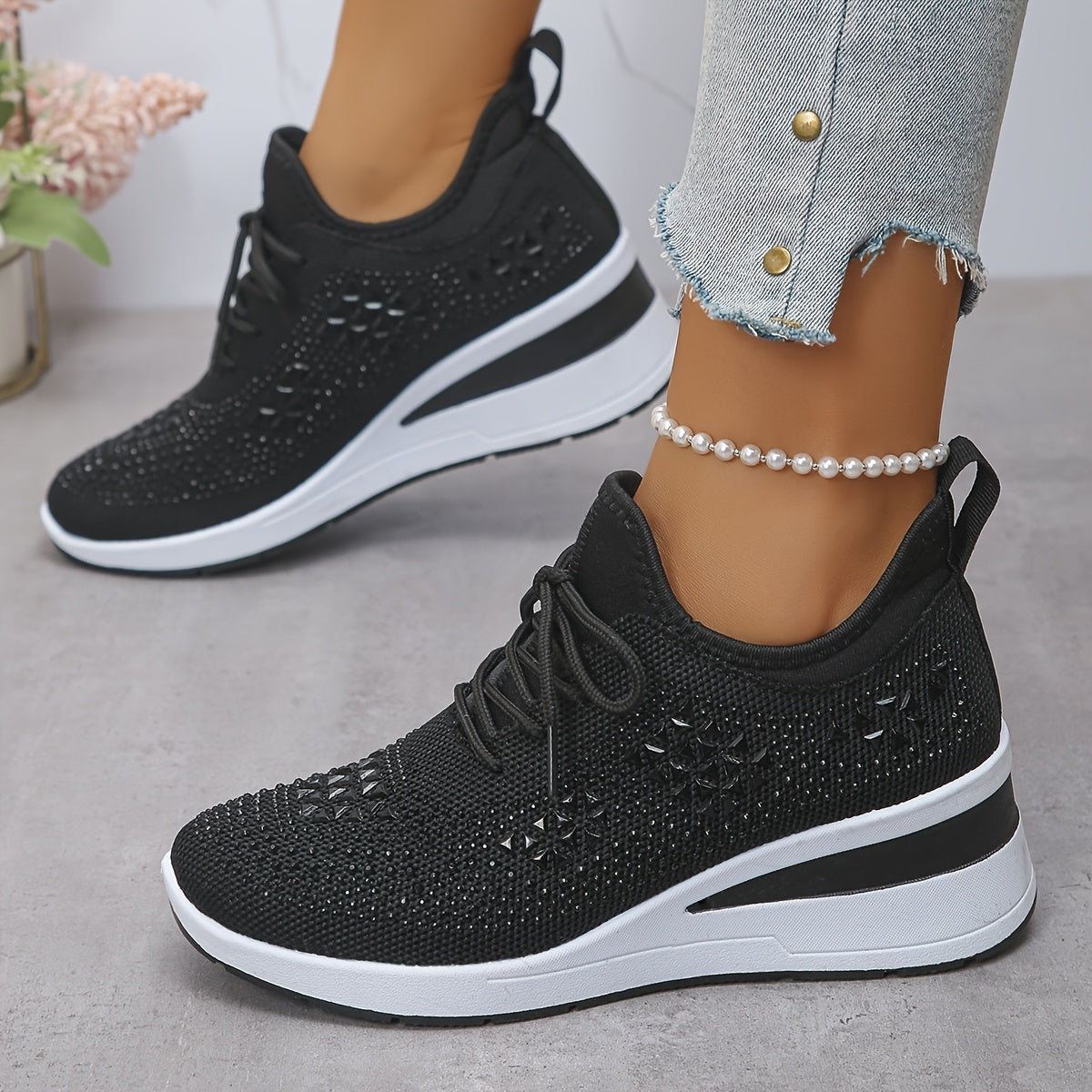 Buty Sportowe Glamy – Komfort w blasku stylu