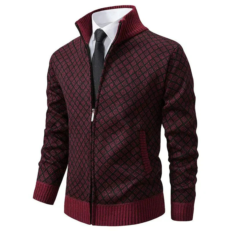 Andrzej – Męska elegancja w formie swetra na zamek