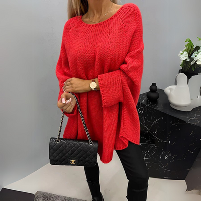 Rósa Sweater – Komfort w romantycznym wydaniu