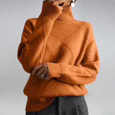 Naya Sweater – Sweter z geometrycznym wzorem