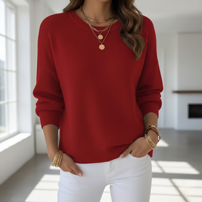 Ely – stylowy sweter damski o dopasowanym kroju