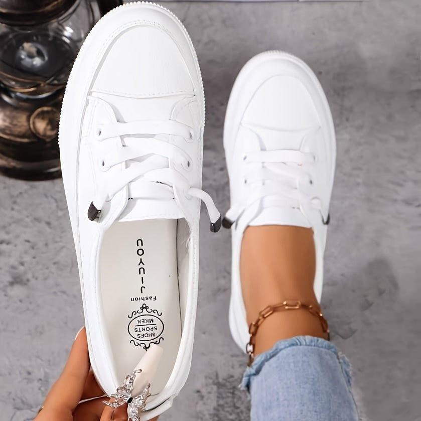 Liva Sneakers – Czysta biel, czysty styl
