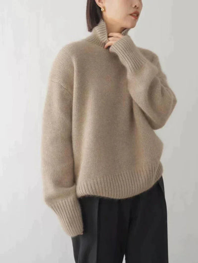 Lana Sweter – Klasyczny golf w stylu minimalistycznym