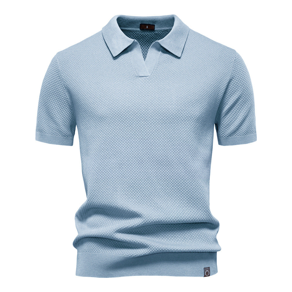 Wojtek – Klasyczna męska polo w eleganckiej bieli