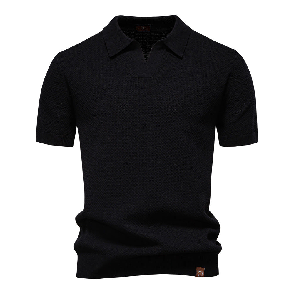 Wojtek – Klasyczna męska polo w eleganckiej bieli
