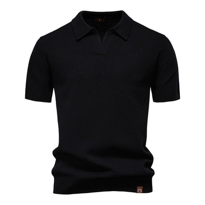 Wojtek – Klasyczna męska polo w eleganckiej bieli