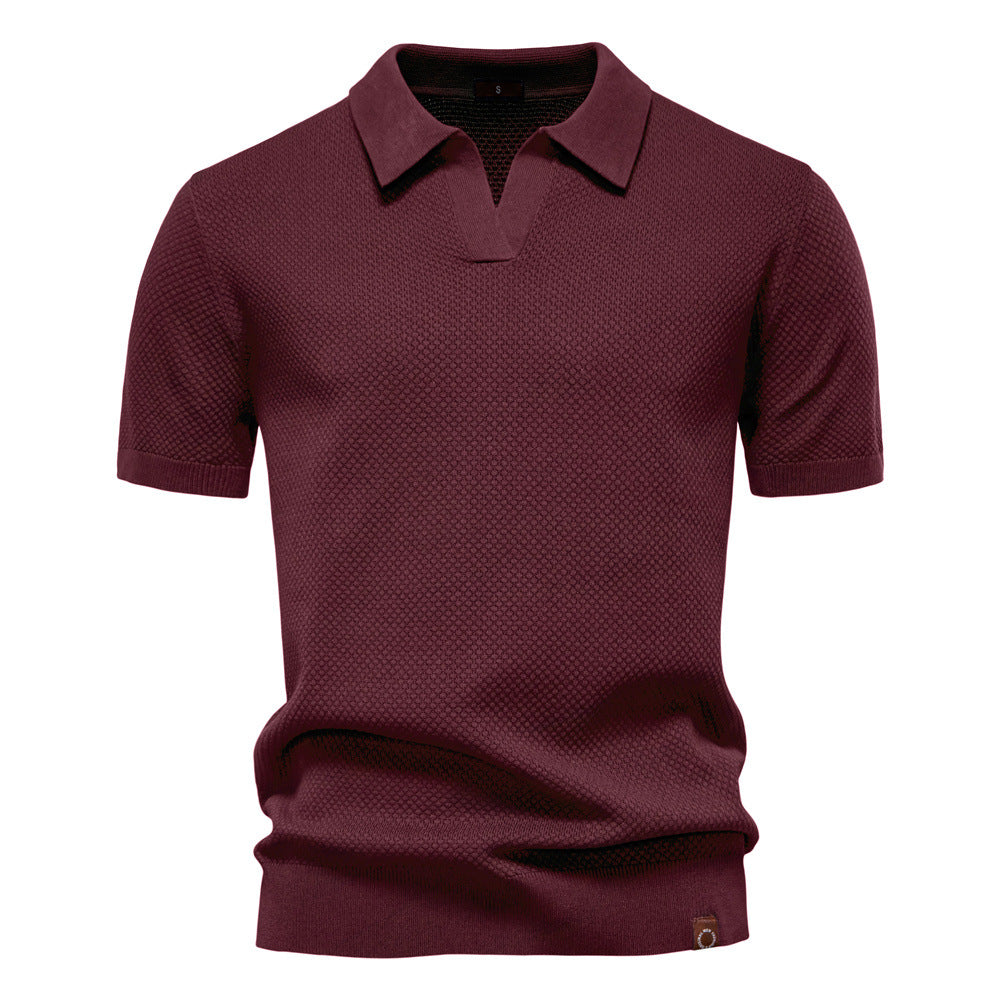 Wojtek – Klasyczna męska polo w eleganckiej bieli