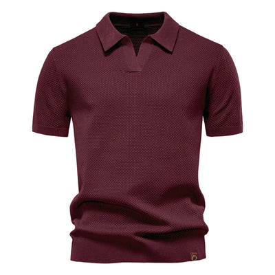 Wojtek – Klasyczna męska polo w eleganckiej bieli