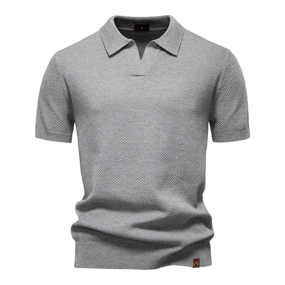 Wojtek – Klasyczna męska polo w eleganckiej bieli
