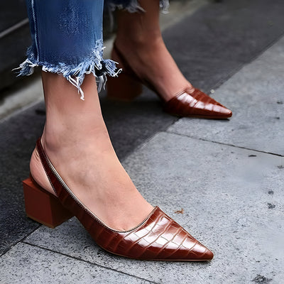Aria Slingback Heels – Elegancja w nowoczesnym wydaniu