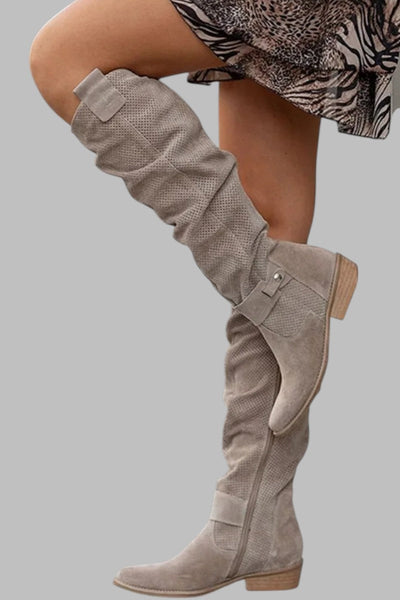 Lerina Suede Boots – Subtelna elegancja na każdy dzie