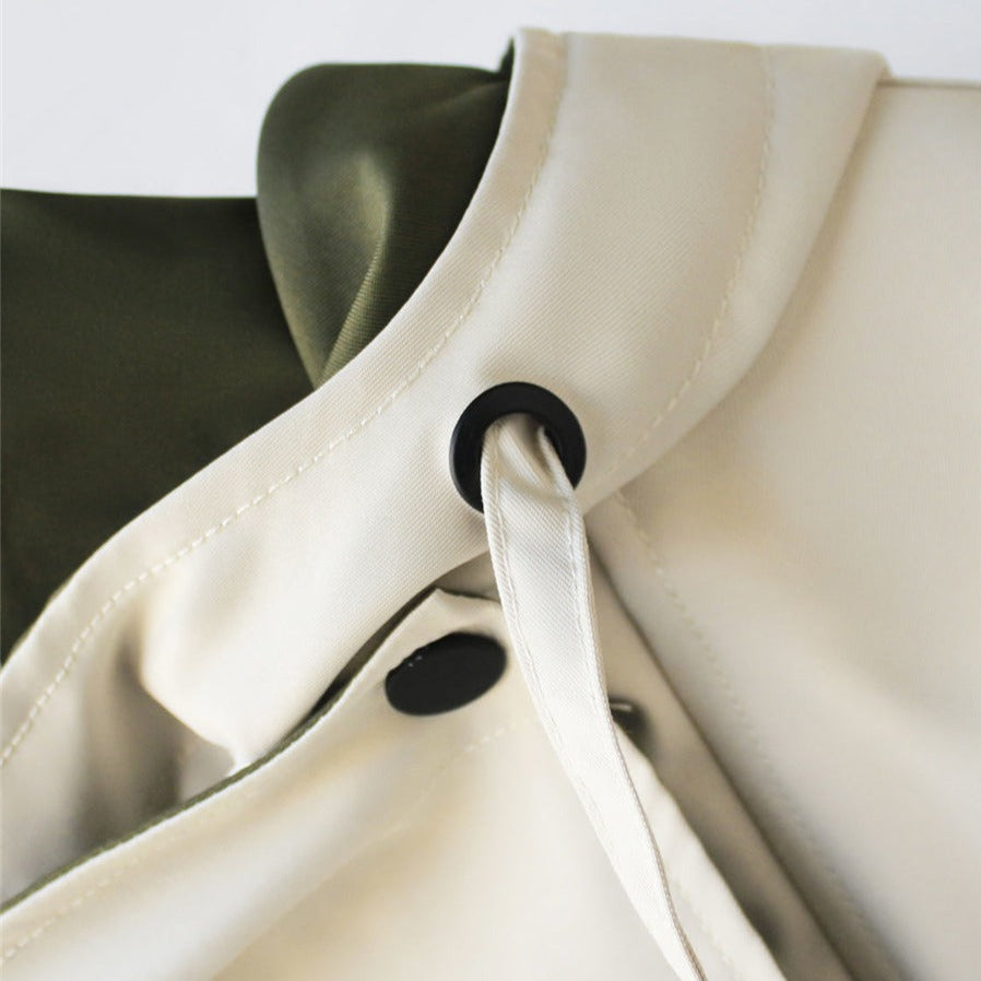 Liwia – Stylowa kurtka oversize z designerskim kołnierzem