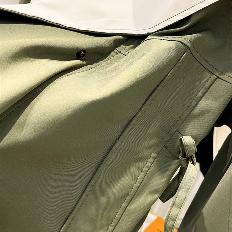 Liwia – Stylowa kurtka oversize z designerskim kołnierzem