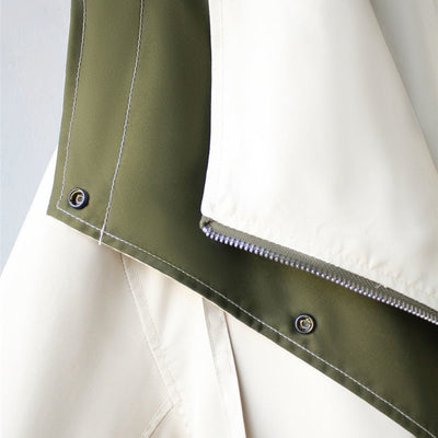 Liwia – Stylowa kurtka oversize z designerskim kołnierzem