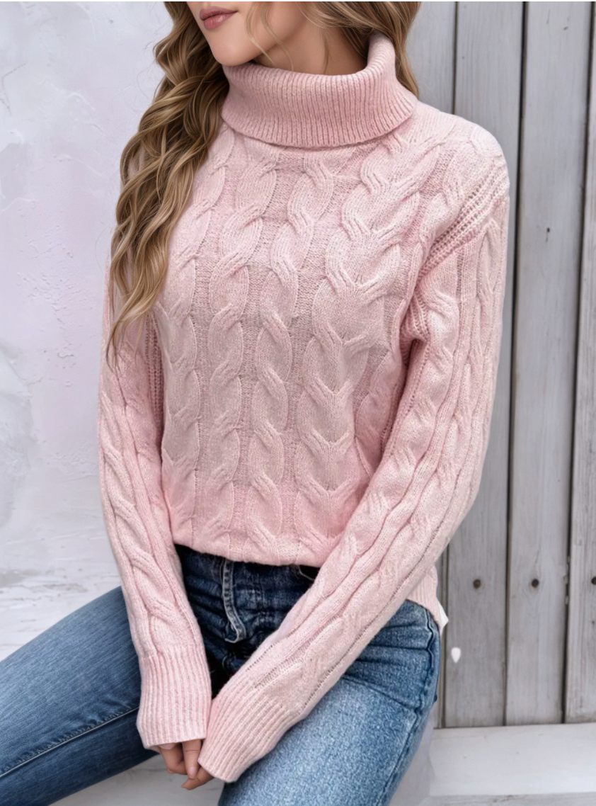 Calla - Sweater Klasyczny splot w nowoczesnym wydaniu