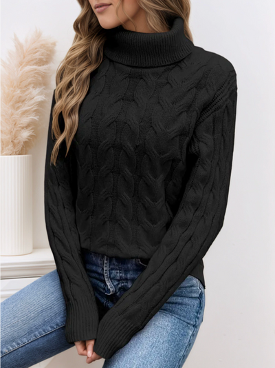 Calla - Sweater Klasyczny splot w nowoczesnym wydaniu