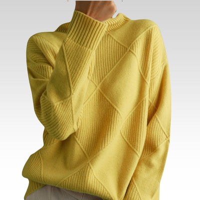 Naya Sweater – Sweter z geometrycznym wzorem