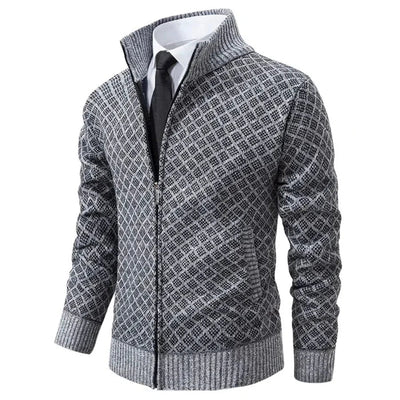 Andrzej – Męska elegancja w formie swetra na zamek