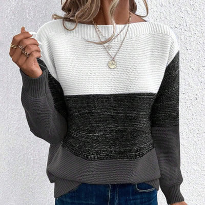 Nuvia Sweater – Stonowana elegancja na co dzień